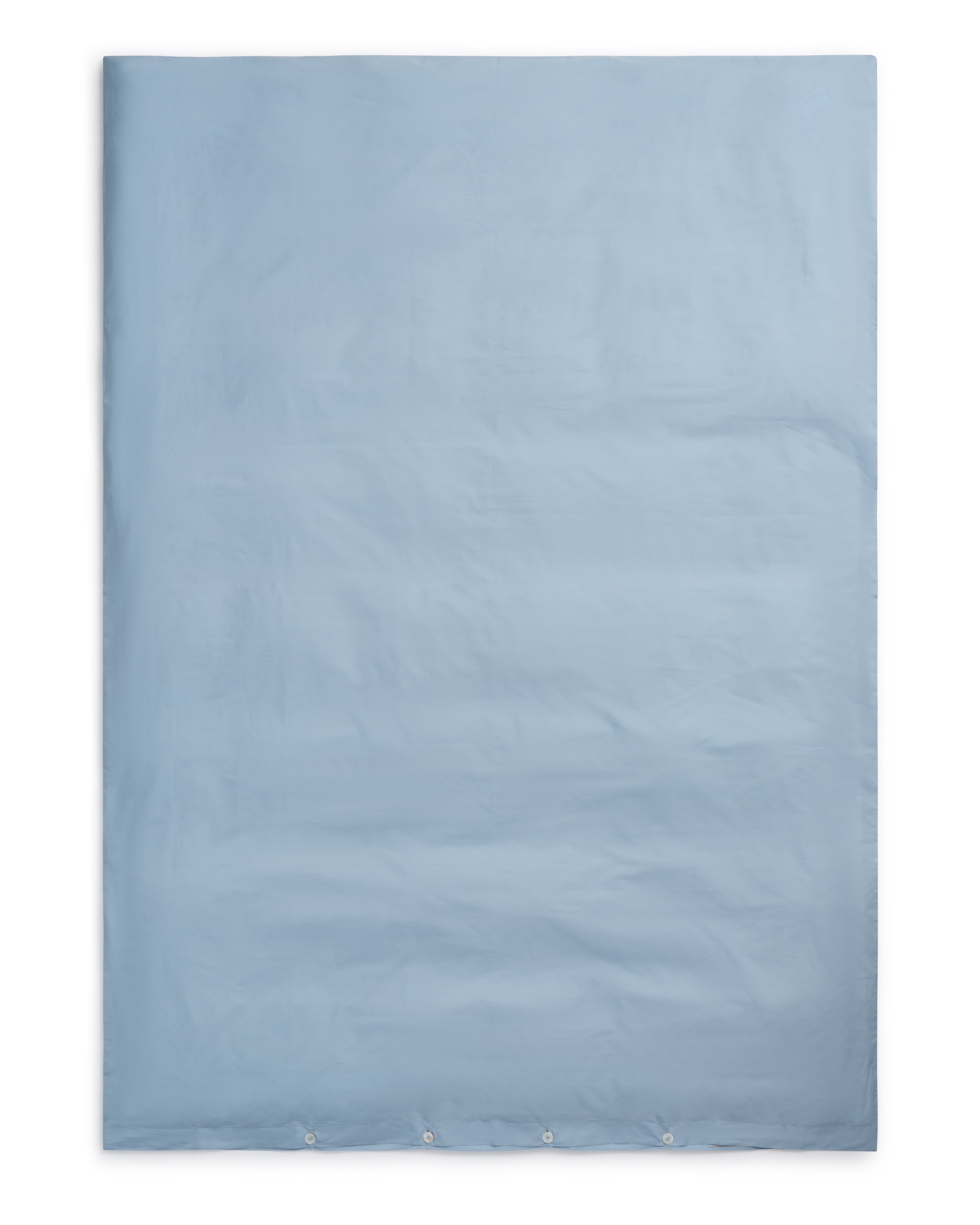 Parure complète Bleu Béton - Percale