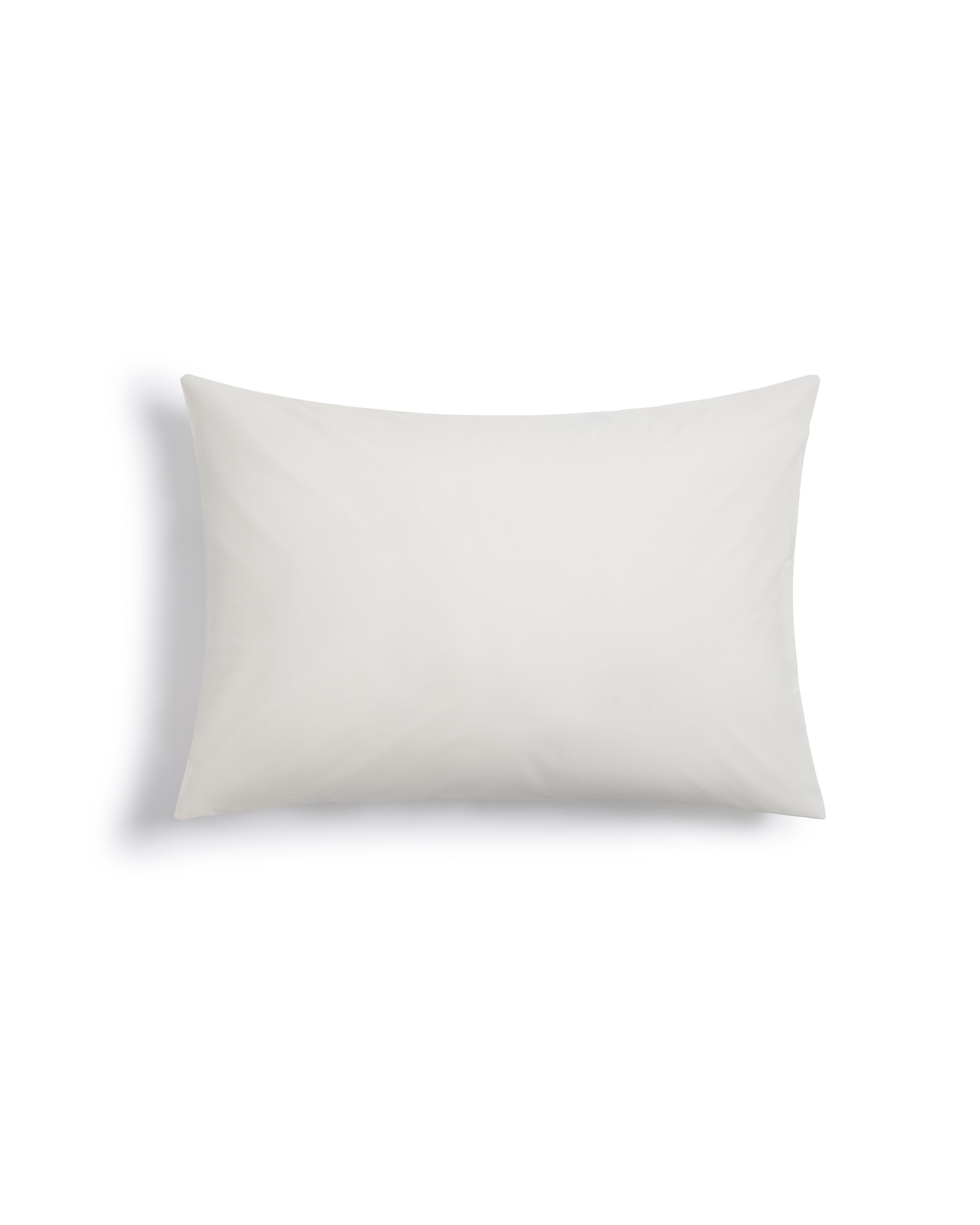 Ashen Stone percale pillowcase, flat lay