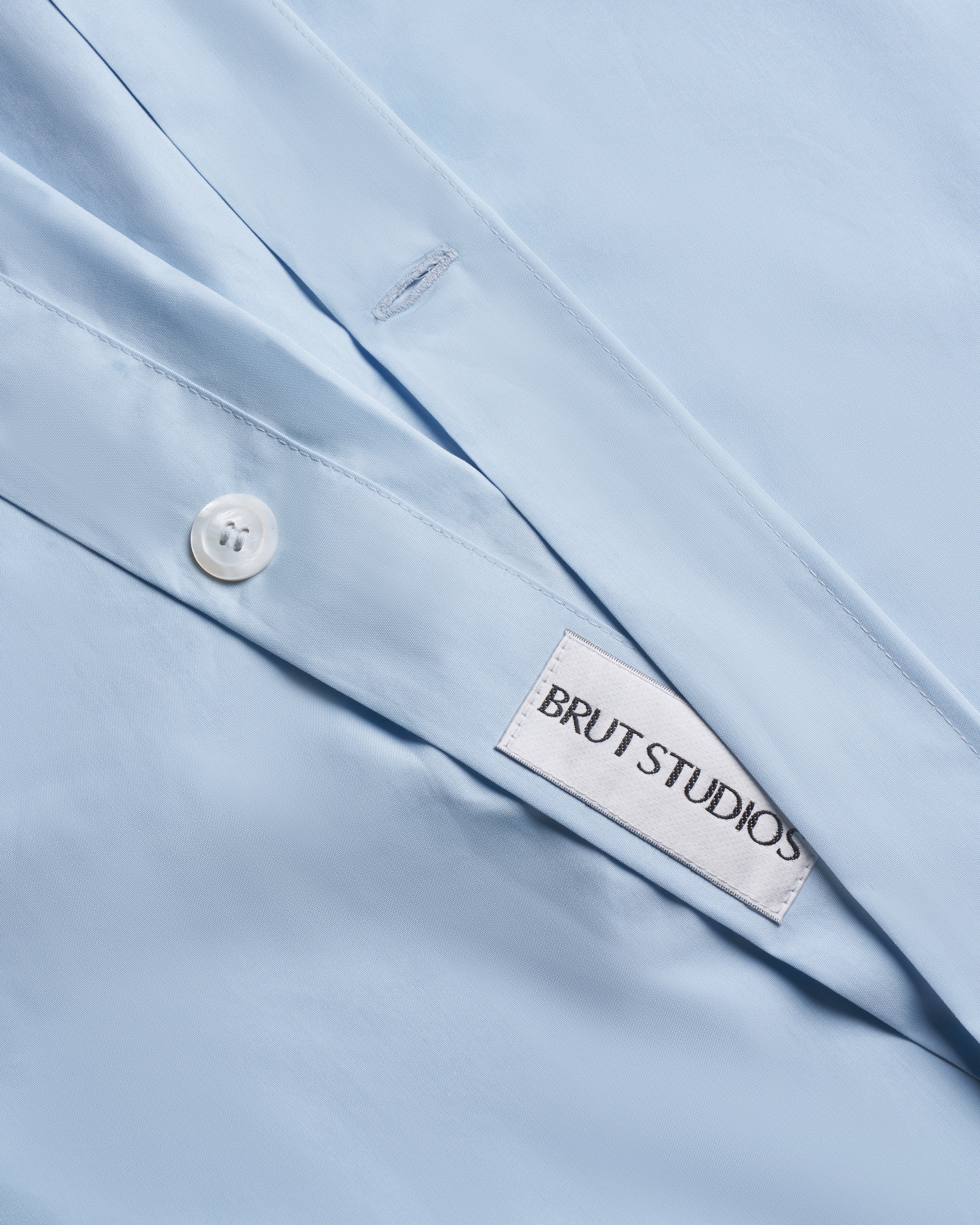 Concrete Blue Duvet Cover - Percale