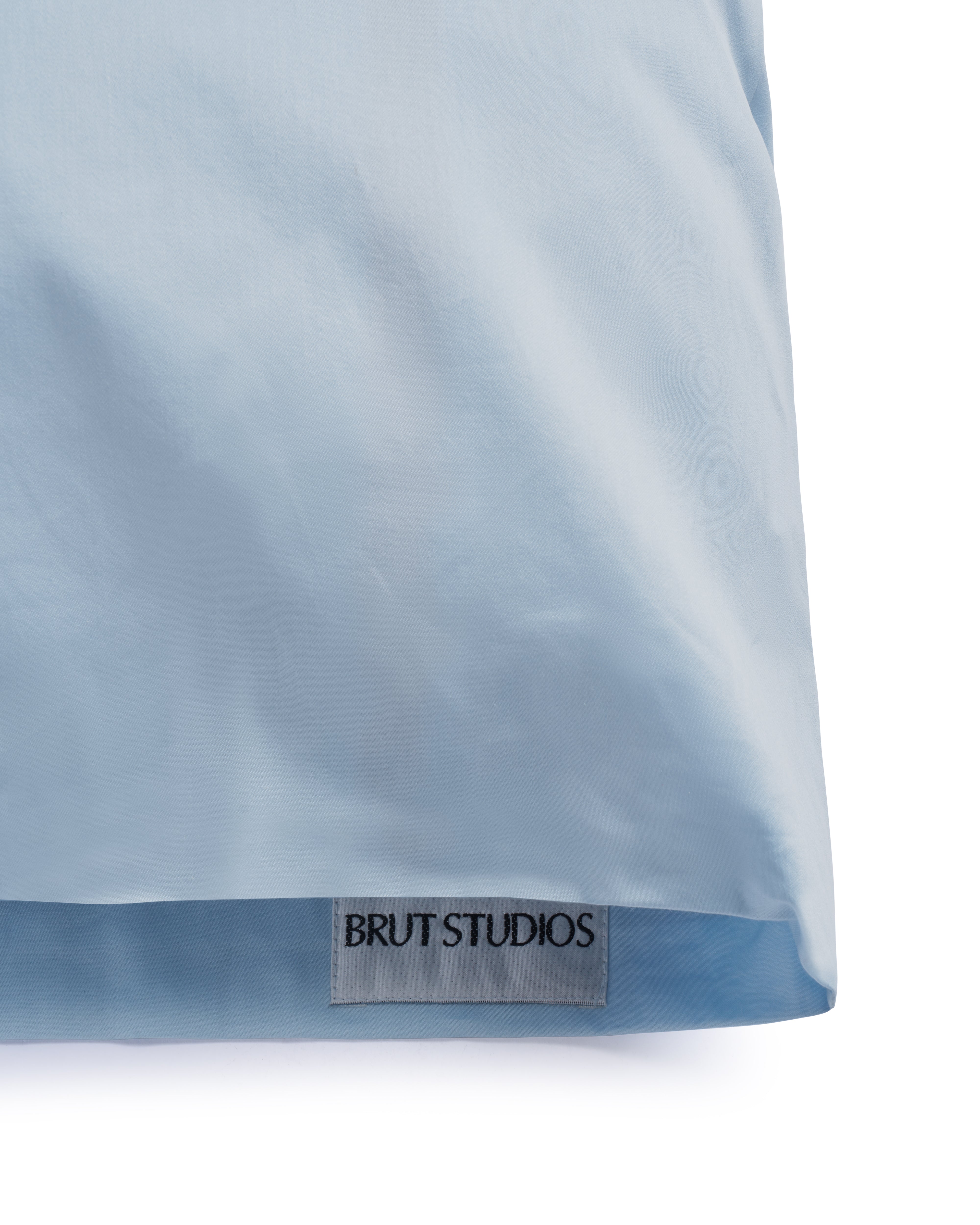 Concrete Blue Pillow Case - Sateen