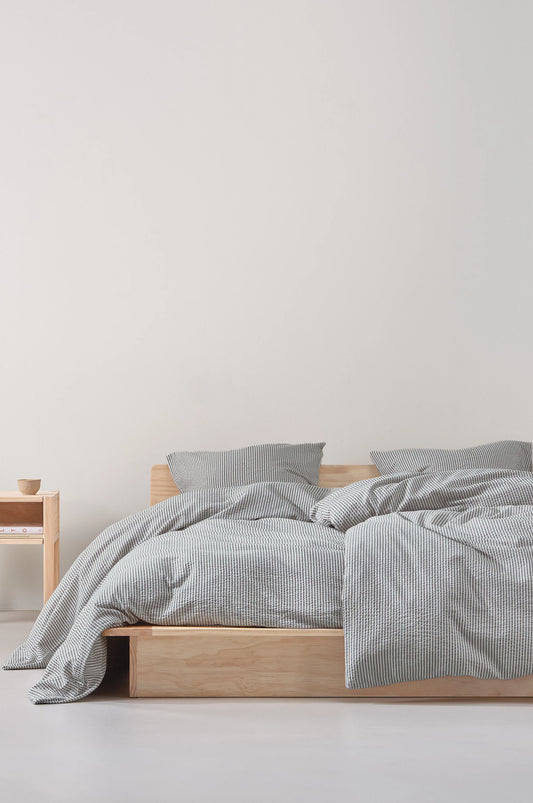 Duvet cover White and blue